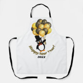 ペンギン全天プリントエプロン エプロン (正面)