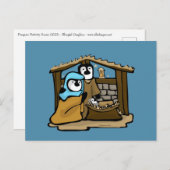 ペンギン出生シーン ポストカード (正面/裏面)