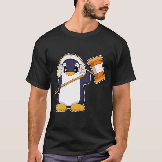 ペンギン判事 Tシャツ (正面)