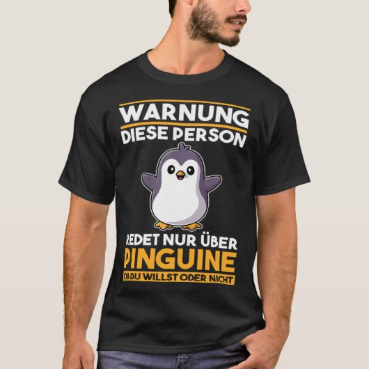 ペンギン動物園ダビングペンギン Tシャツ (正面)