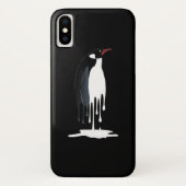 ペンギン南極ペンギン動揺して Case-Mate iPhoneケース (裏面)