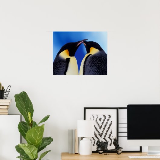 ペンギン南極(アプテノディテス2) ポスター (ホームオフィス)