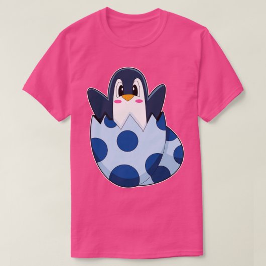 ペンギン卵 Tシャツ (デザイン正面)