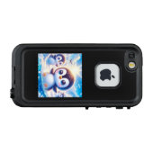 ペンギン君たちのアイススケート LifeProof iPhoneケース (裏面横)