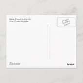 ペンギン味の ポストカード (裏面)