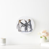 ペンギン壁時計 ラウンド壁時計 (ホーム)