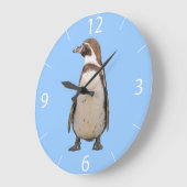 ペンギン壁時計 ラージ壁時計 (傾斜)