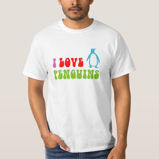 ペンギン大好き Tシャツ (正面)