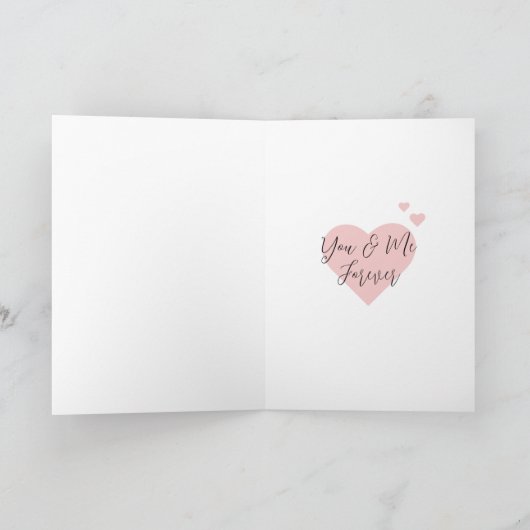 ペンギン夫婦の恋の記念日 カード (内部)