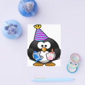 ペンギン好きな人へのプレゼント | ペンギンデザイン | 誕生日ギフト チラシ (シングル)