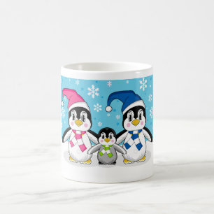 ペンギン家族のコーヒー・マグ コーヒーマグカップ