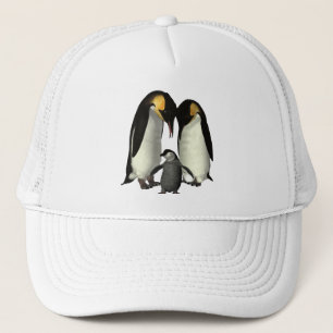 ペンギン家族の帽子 キャップ