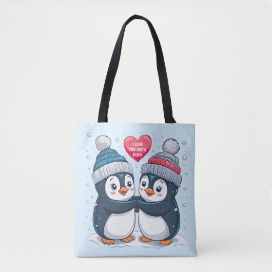 ペンギン対 トートバッグ (正面)