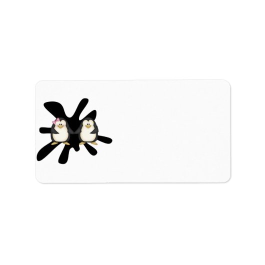 ペンギン対 ラベル (正面)