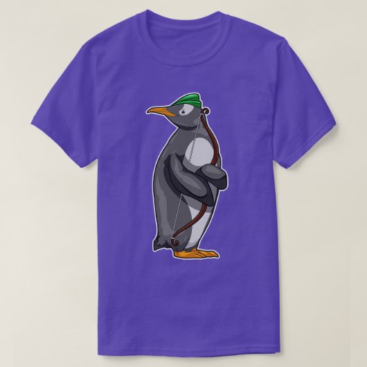 ペンギン射手弓 Tシャツ (デザイン正面)