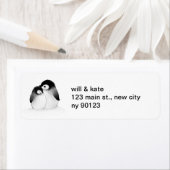 ペンギン差出人住所ラベル ラベル (インサイチュ)