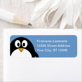 ペンギン差出人住所 ラベル (インサイチュ)