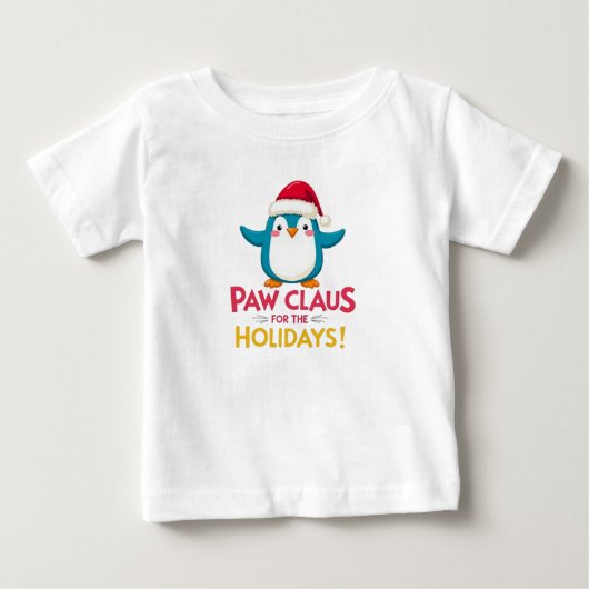 ペンギン応援 ベビーTシャツ (正面)