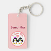 ペンギン愛してるペルソナリン キーホルダー (裏面)