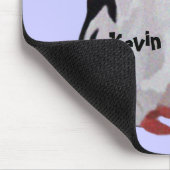 ペンギン愛カップルのマウスパッド マウスパッド (コーナー)