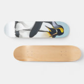 ペンギン愛キス スケートボード (横)