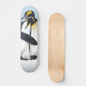 ペンギン愛キス スケートボード (正面)