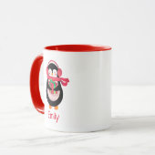 ペンギン愛好家のためのクリスマスプレゼント誕生日女性 マグカップ (正面左)