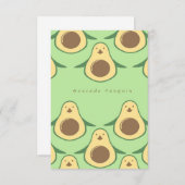 ペンギン愛好者 |南極鳥 |誕生日ギフト  出欠カード (正面/裏面)