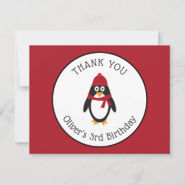 ペンギン感謝カード サンキューカード