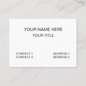 ペンギン教えの飛び方を教えておもしろいくれ 名刺 (裏面)