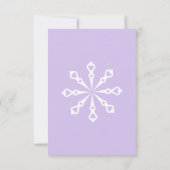 ペンギン教室バレンタインデーカ子供へード サンキューカード (裏面)