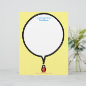 ペンギン文房具と話すトルコ国旗 (スタンド正面)