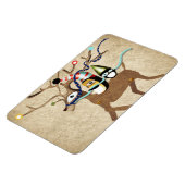 ペンギン旅行冬 マグネット (左側)