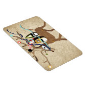 ペンギン旅行冬 マグネット (右側)