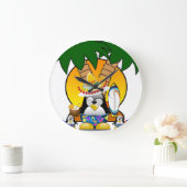 ペンギン時計 ラージ壁時計 (ホーム)