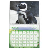 ペンギン暦 カレンダー (3月 2027)