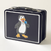 ペンギン棒つきキャンデースイーツ メタルランチボックス (裏面)