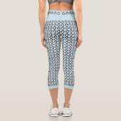 ペンギン模様 カプリレギンス (裏面)