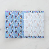 ペンギン模様 シーズンカード (内部)