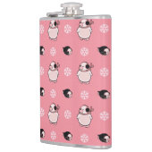 ペンギン模様 フラスク (左)