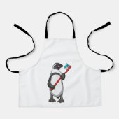 ペンギン歯ブラシ エプロン (正面)