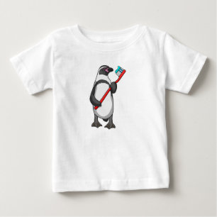 ペンギン歯ブラシ ベビーTシャツ