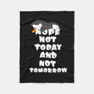 ペンギン毛布 |ペンギン愛好者毛布  フリースブランケット