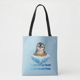 ペンギン気候変動保護デザイン トートバッグ