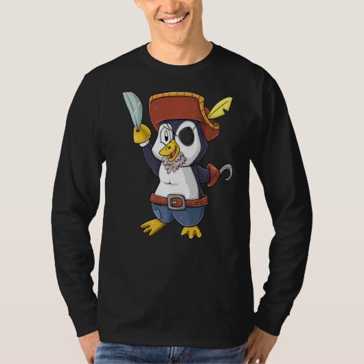 ペンギン海賊 Tシャツ (正面)