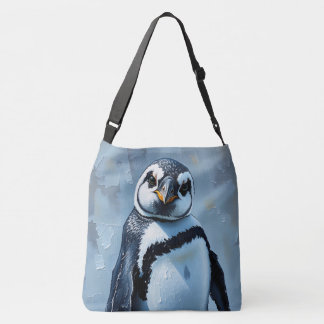 ペンギン熟考 クロスボディバッグ