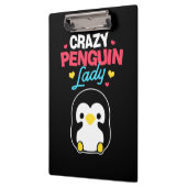 ペンギン熱狂するレディー クリップボード (左)