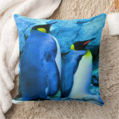 ペンギン王カップル クッション (ブランケット)