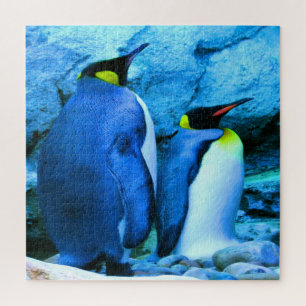 ペンギン王カップル ジグソーパズル
