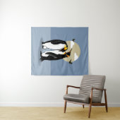 ペンギン皇帝の両親 タペストリー (インサイチュ(横))